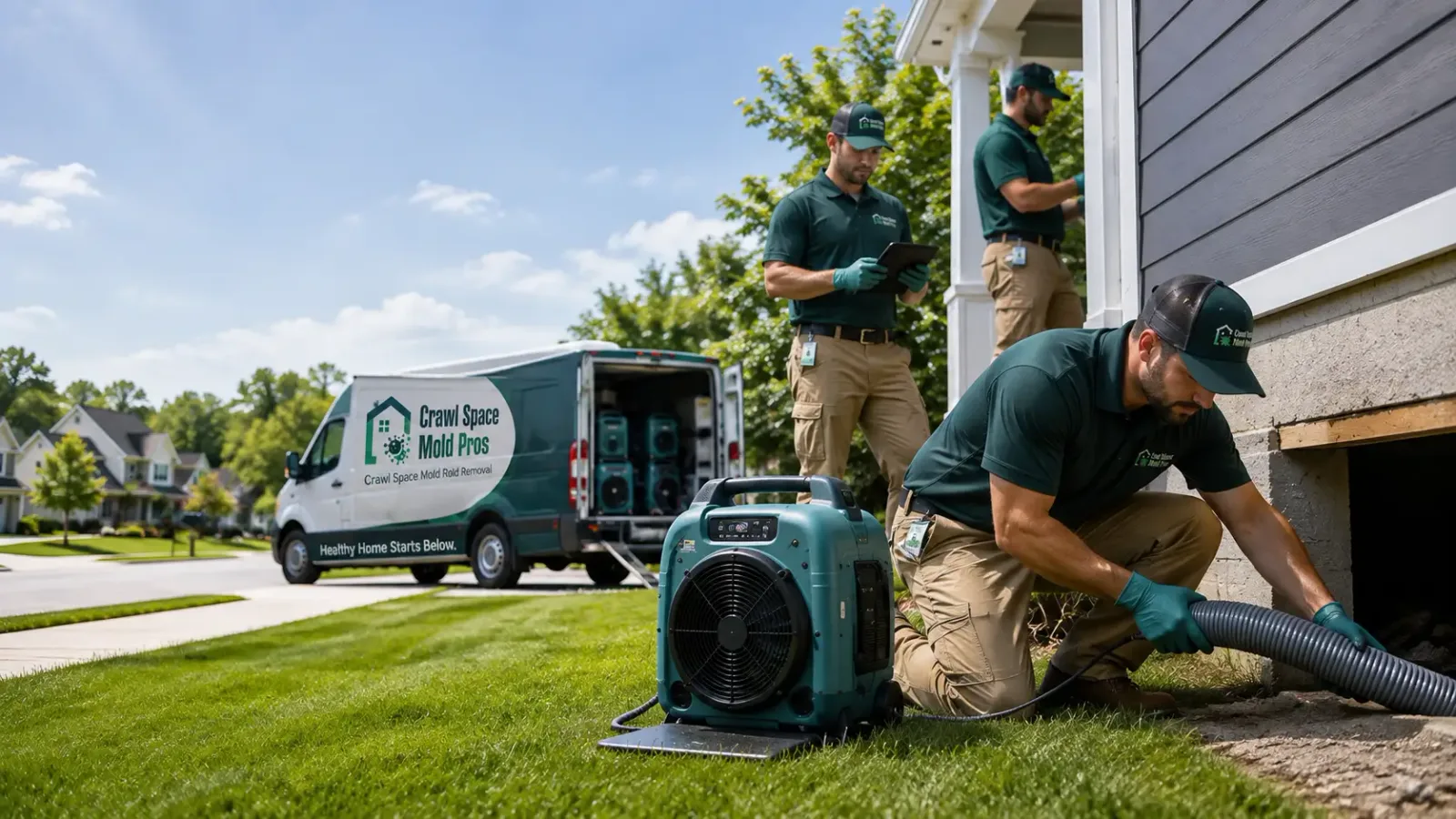 Crawl Space Mold Removal in Remington, VA
